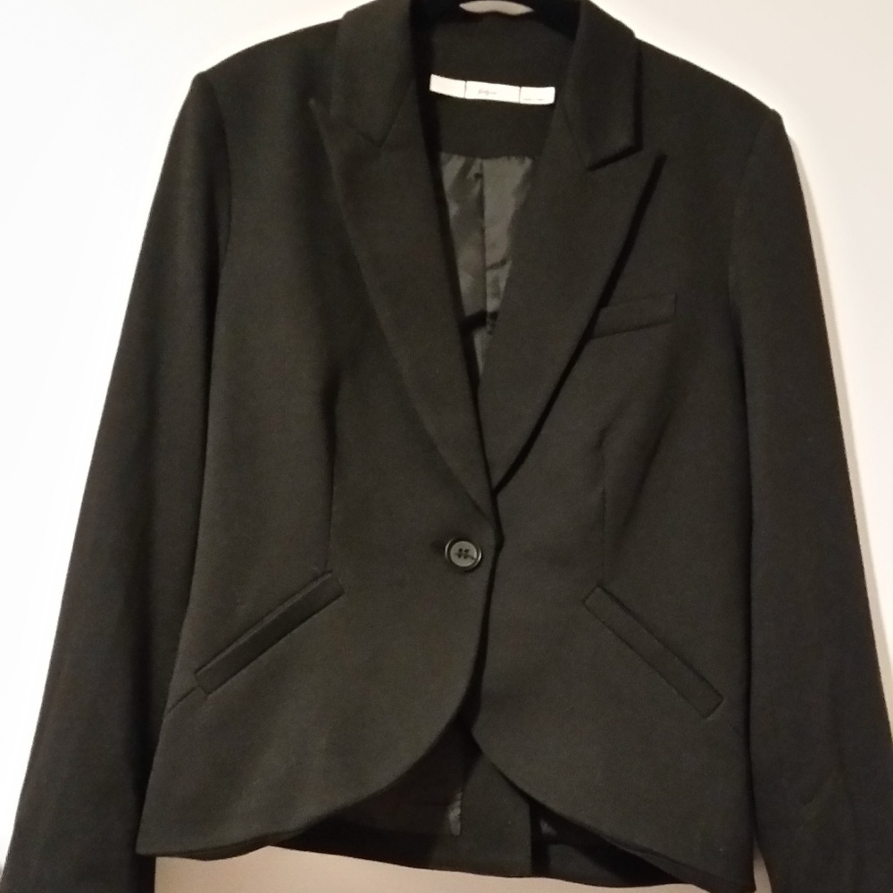 Knit Gibson fitted blazer